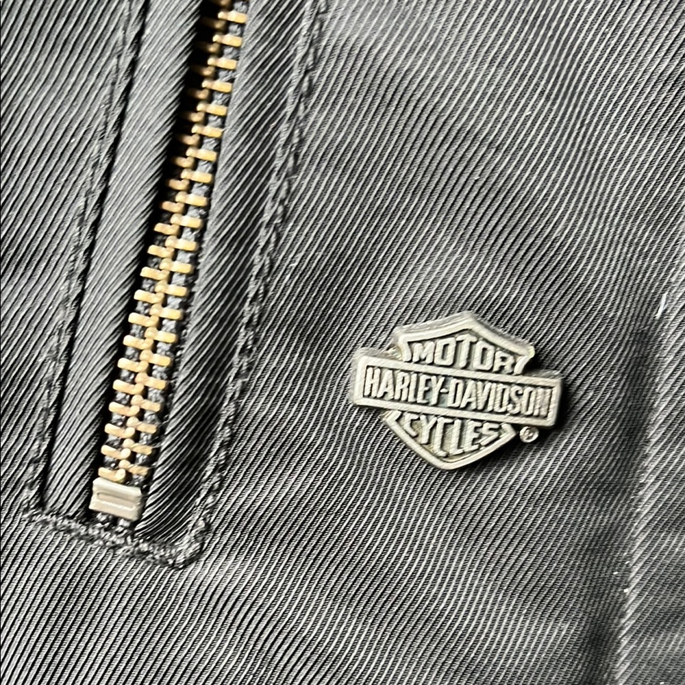 Harley-Davidson Black Mens Vest - Picture 3 of 16